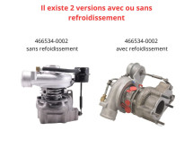 Turbo pour AUDI 80 (B3) 1.6 TD 80 CV 466534-0002