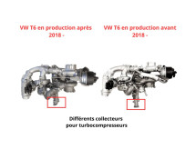 Turbo pour VOLKSWAGEN Multivan T6 2.0 TDI 204 CV 1000 988 0153