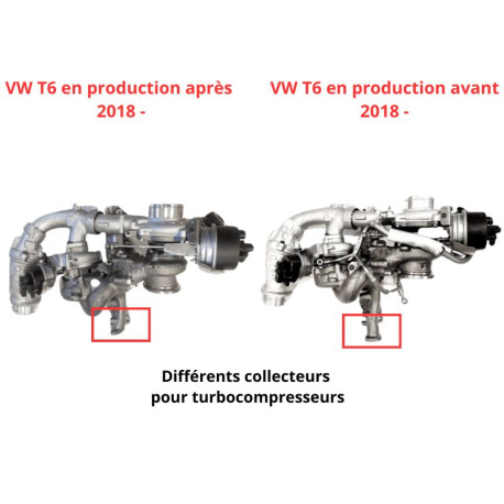 Turbo pour VOLKSWAGEN Multivan T6 2.0 TDI 199 CV 1000 988 0153