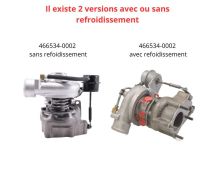Turbo pour VOLKSWAGEN Jetta 2 (19E / 1G2 / 165) 1.6 TD 80 CV 466534-0002