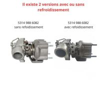 Turbo pour VOLKSWAGEN Jetta 2 (19E / 1G2 / 165) 1.6 TD 80 CV 5314 988 6082