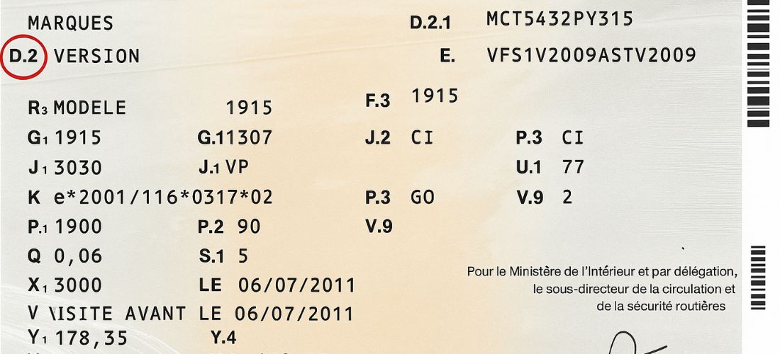 comment savoir la finition de sa voiture