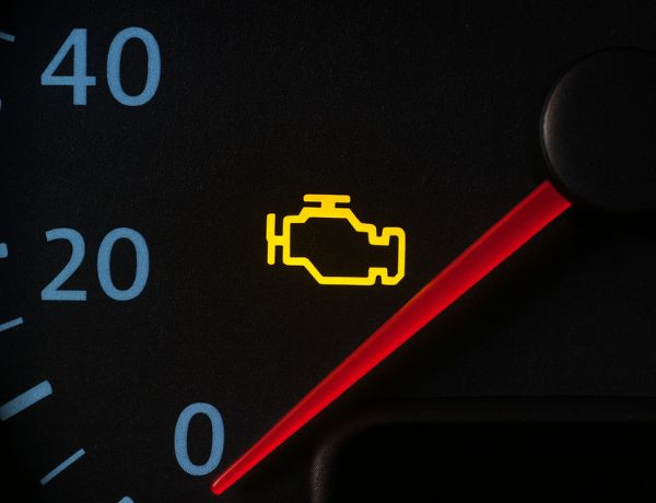 voyant moteur orange